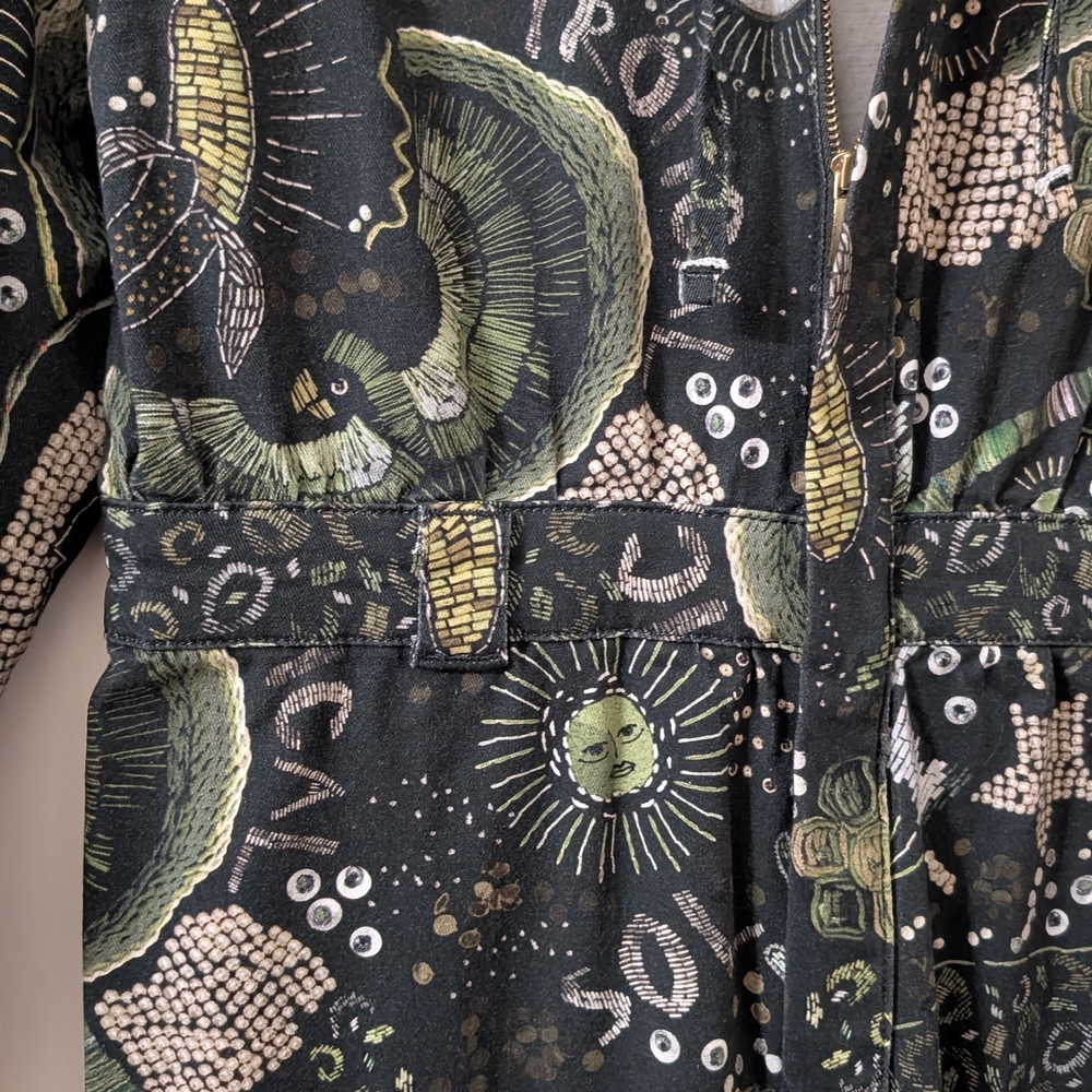 FARM Rio Dark Patterned Jumpsuit - Picture 5 of 6